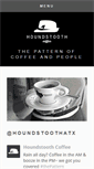 Mobile Screenshot of houndstoothcoffee.com